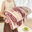 GobekUsa Bubble Velvet Woolen Sofa Blanket - Soft & Warm Multi-Purpose Cover
