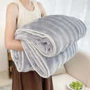 GobekUsa Bubble Velvet Woolen Sofa Blanket - Soft & Warm Multi-Purpose Cover