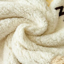 GobekUsa Cartoon Lamb Wool Blanket: Soft & Warm Sofa Cover for Autumn/Winter