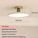 Cream Ceiling Light for Bedroom with Full Spectrum Lighting