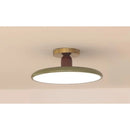 Cream Ceiling Light for Bedroom with Full Spectrum Lighting