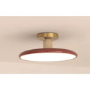 Cream Ceiling Light for Bedroom with Full Spectrum Lighting