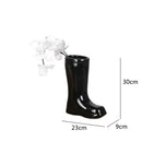 GobekUsa Ceramic Shoe Vase for Stylish Flower Arrangement and Home Decoration