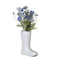 GobekUsa Ceramic Shoe Vase for Stylish Flower Arrangement and Home Decoration