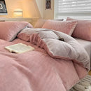 GobekUsa Cozy Milk Fleece Winter Bedding Set - High Density & Skin Friendly