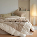 GobekUsa Brushed Volcanic Fleece Bedding Set: Luxe 100% Cotton Duvet Cover & Pillowcases