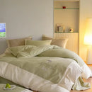 GobekUsa Brushed Volcanic Fleece Bedding Set: Luxe 100% Cotton Duvet Cover & Pillowcases