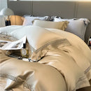 GobekUsa Eucalyptus Fiber Lace Bedding Set for Soft, Silky & Cool Skin-friendly Comfort