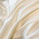 GobekUsa Eucalyptus Fiber Lace Bedding Set for Soft, Silky & Cool Skin-friendly Comfort