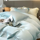 GobekUsa Eucalyptus Fiber Lace Bedding Set for Soft, Silky & Cool Skin-friendly Comfort