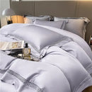 GobekUsa Eucalyptus Fiber Lace Bedding Set for Soft, Silky & Cool Skin-friendly Comfort