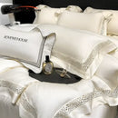 GobekUsa Eucalyptus Lyocell 1000TC Luxury Bedding Set with Wide Edge, Soft Silky & Breathable