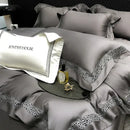 GobekUsa Eucalyptus Lyocell 1000TC Luxury Bedding Set with Wide Edge, Soft Silky & Breathable