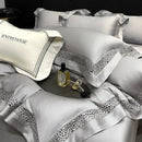 GobekUsa Eucalyptus Lyocell 1000TC Luxury Bedding Set with Wide Edge, Soft Silky & Breathable