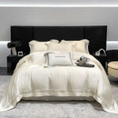 GobekUsa Eucalyptus Lyocell 1000TC Luxury Bedding Set with Wide Edge, Soft Silky & Breathable