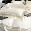 GobekUsa Eucalyptus Lyocell 1000TC Luxury Bedding Set with Wide Edge, Soft Silky & Breathable