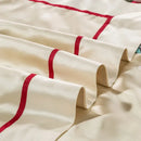 GobekUsa 200S Embroidery Egyptian Cotton Bedding Set - Queen King Linens