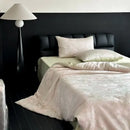 GobekUsa 100% Cotton Jacquard Bedding Set Double King Size Bedroom Decor