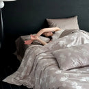 GobekUsa 100% Cotton Jacquard Bedding Set Double King Size Bedroom Decor
