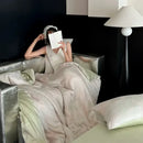 GobekUsa 100% Cotton Jacquard Bedding Set Double King Size Bedroom Decor