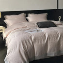 GobekUsa Jacquard Bedding Set - Lyocell Cotton Bed Linens, Sheet, Pillowcase, Quilt Cover