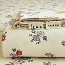 GobekUsa Cooling Cotton Flower Print Bed Cover Matress Protector