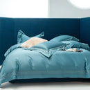 1400TC Egyptian Cotton GobekUsa Bedding Set with Wide Edge Embroidery & Hollow Out Design