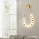 GobekUsa Cream Italian Style Asymmetric Magic Bean Wall Lamp