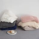 GobekUsa Fuzzy Downy Knitted Throw Blanket - Soft & Cozy Microfiber Quilt for Sofa, Bed, and Air Conditioning Room