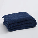 GobekUsa Fuzzy Downy Knitted Throw Blanket - Soft & Cozy Microfiber Quilt for Sofa, Bed, and Air Conditioning Room