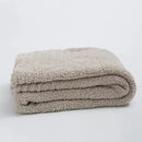 GobekUsa Fuzzy Downy Knitted Throw Blanket - Soft & Cozy Microfiber Quilt for Sofa, Bed, and Air Conditioning Room