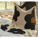 GobekUsa Korean Kawaii Flower Blanket: Soft Carpet for Bedroom, Sofa, Office - Single Tapestry Throw Blanket