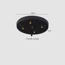 GobekUsa Cream Marble LED Pendant Light: Modern Nordic Hanging Lamp for Living, Bedroom, Kitchen