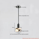 GobekUsa Cream Marble LED Pendant Light: Modern Nordic Hanging Lamp for Living, Bedroom, Kitchen