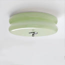 GobekUsa Cream Medieval Glass Ceiling Lamp for Living Room, Dining Room, Bedroom & Study