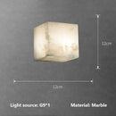 GobekUsa Cube Marble LED Wall Sconce for Bedroom, Hallway, Staircase Lighting Fixtures