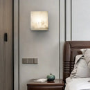 GobekUsa Cube Marble LED Wall Sconce for Bedroom, Hallway, Staircase Lighting Fixtures
