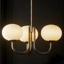 GobekUsa Cream Pink Bedroom Pendant Light for Cozy Living Spaces