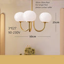 GobekUsa Cream Pink Bedroom Pendant Light for Cozy Living Spaces