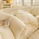 GobekUsa Bubble Yarn Duvet Cover Set - Soft & Skin-friendly Bedding with Pillowcase