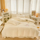 GobekUsa Bubble Yarn Duvet Cover Set - Soft & Skin-friendly Bedding with Pillowcase