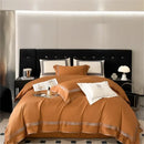 GobekUsa 1000TC Egyptian Cotton Embroidered Bedding Set, Queen King Size Duvet Cover Set