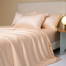 GobekUsa 120S Natural Fabric Bedding Set Summer Cooling Fitted Sheet Skin Friendly Bedclothes