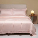 GobekUsa 120S Natural Fabric Bedding Set Summer Cooling Fitted Sheet Skin Friendly Bedclothes
