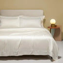 GobekUsa 120S Natural Fabric Bedding Set Summer Cooling Fitted Sheet Skin Friendly Bedclothes
