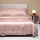 GobekUsa 120S Natural Fabric Bedding Set Summer Cooling Fitted Sheet Skin Friendly Bedclothes