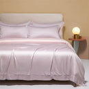 GobekUsa 120S Natural Fabric Bedding Set Summer Cooling Fitted Sheet Skin Friendly Bedclothes