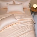 GobekUsa 120S Natural Fabric Bedding Set Summer Cooling Fitted Sheet Skin Friendly Bedclothes