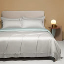 GobekUsa 120S Natural Fabric Bedding Set Summer Cooling Fitted Sheet Skin Friendly Bedclothes