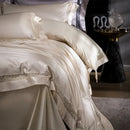 GobekUsa Damask Lyocell Cotton Bedding Set with Soft Silky Finish